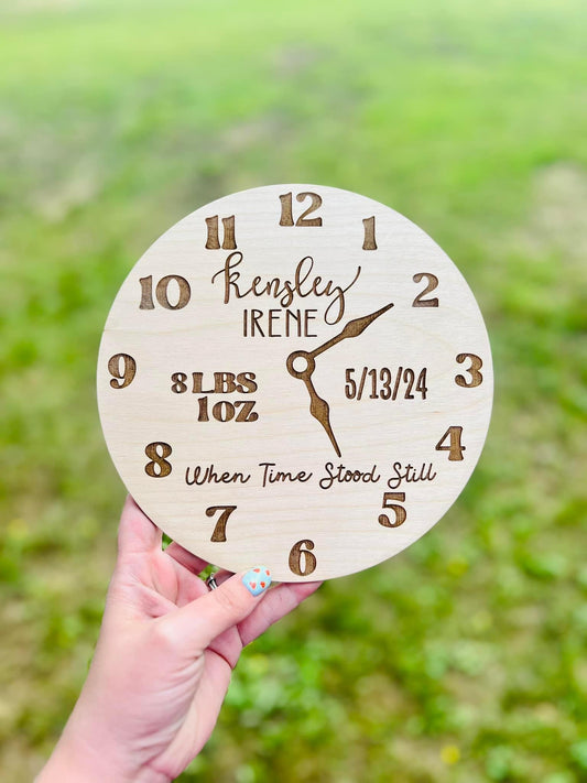 Birth Stat Clock