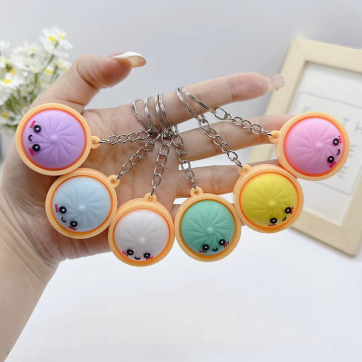 Mini Dumpling Keychain