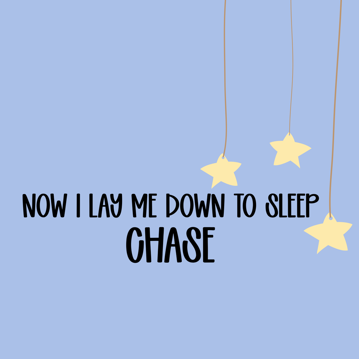 CHASE | NOW I LAY ME DOWN TO SLEEP R2