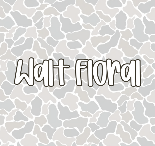 WALT FLORAL | DADDY’S HELPER RERUN