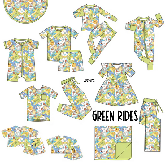 GREEN RIDES  | SUMMER DAYS | KIDS STYLES