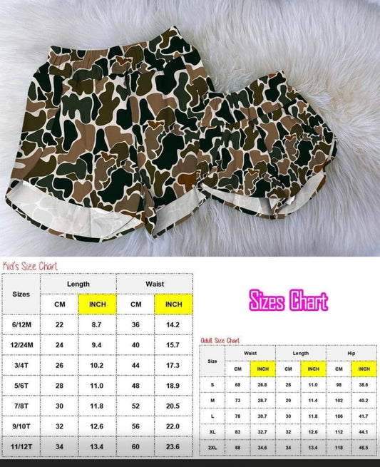 RTS Camo Shorts