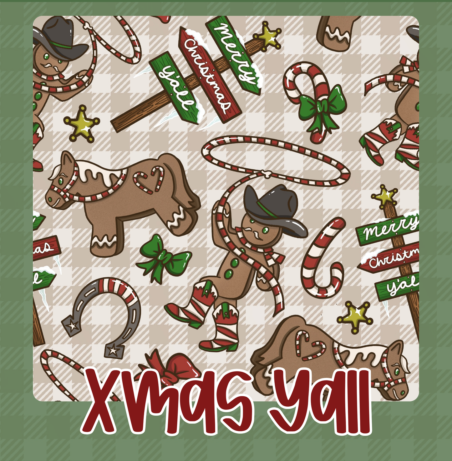 XMAS Y'ALL | ONE LAST SLEIGH | ADULT STYLES