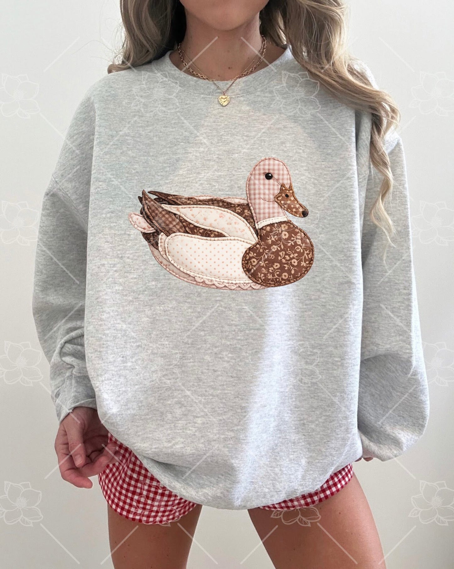Mallard Patchwork Graphic