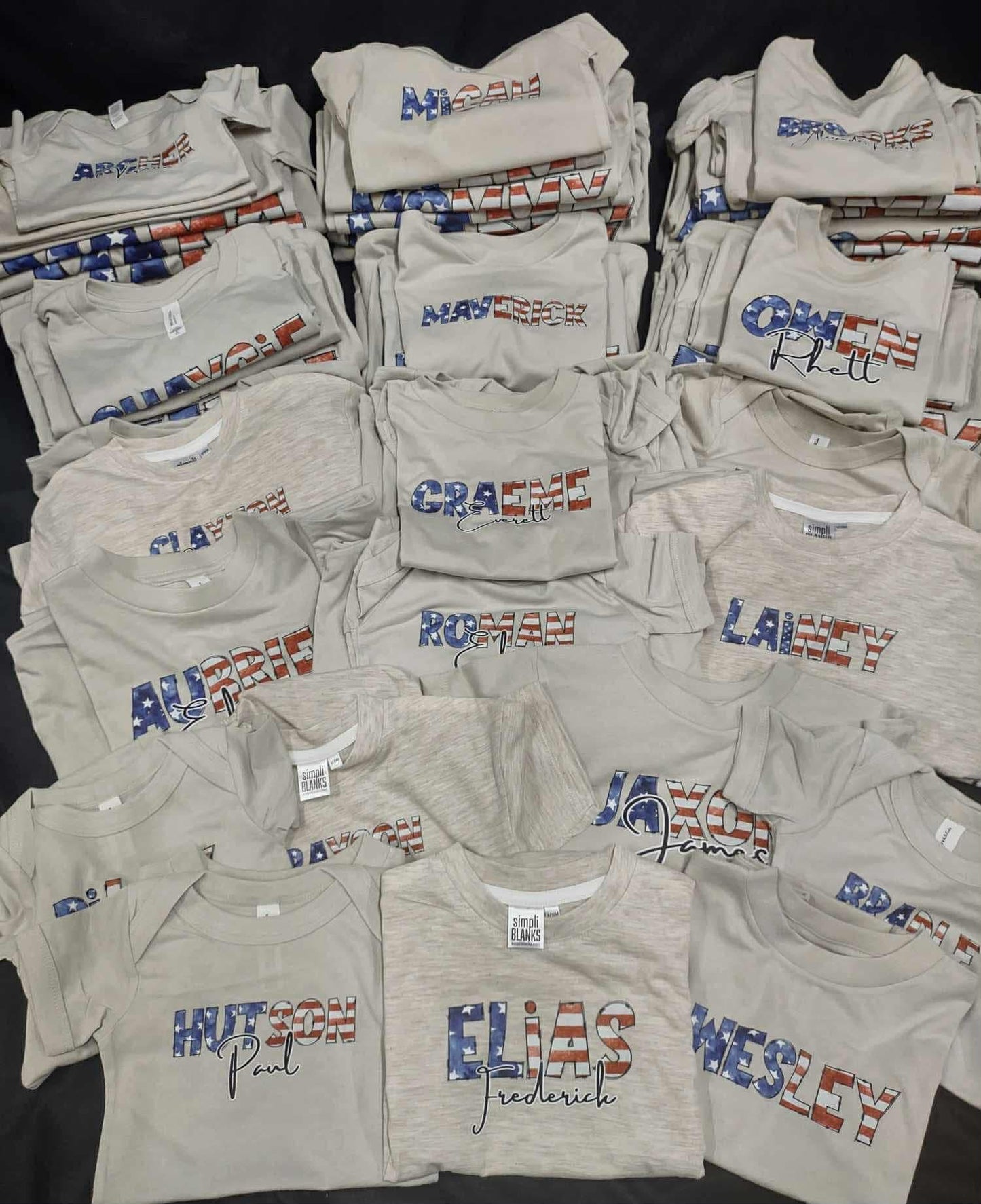 Flag Name Tees 10-14BD
