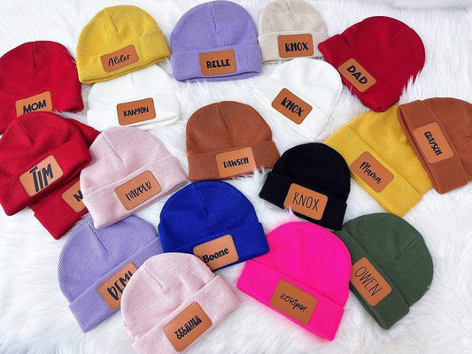 Laser Engraved Beanies