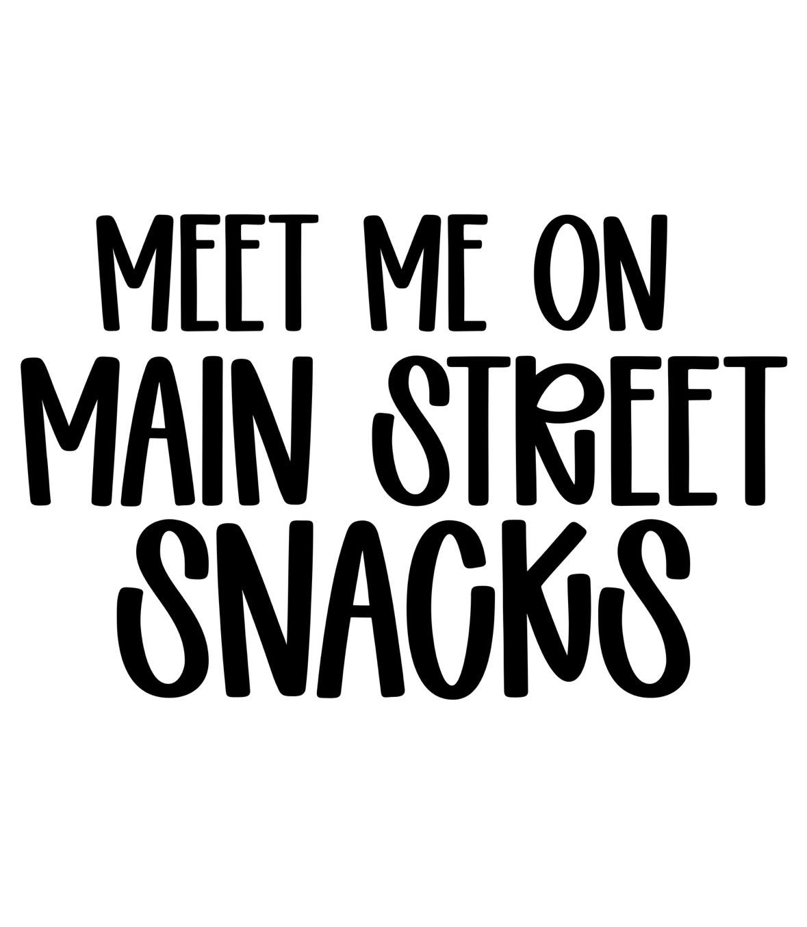 SNACKS | MEET ME ON MAIN STREET