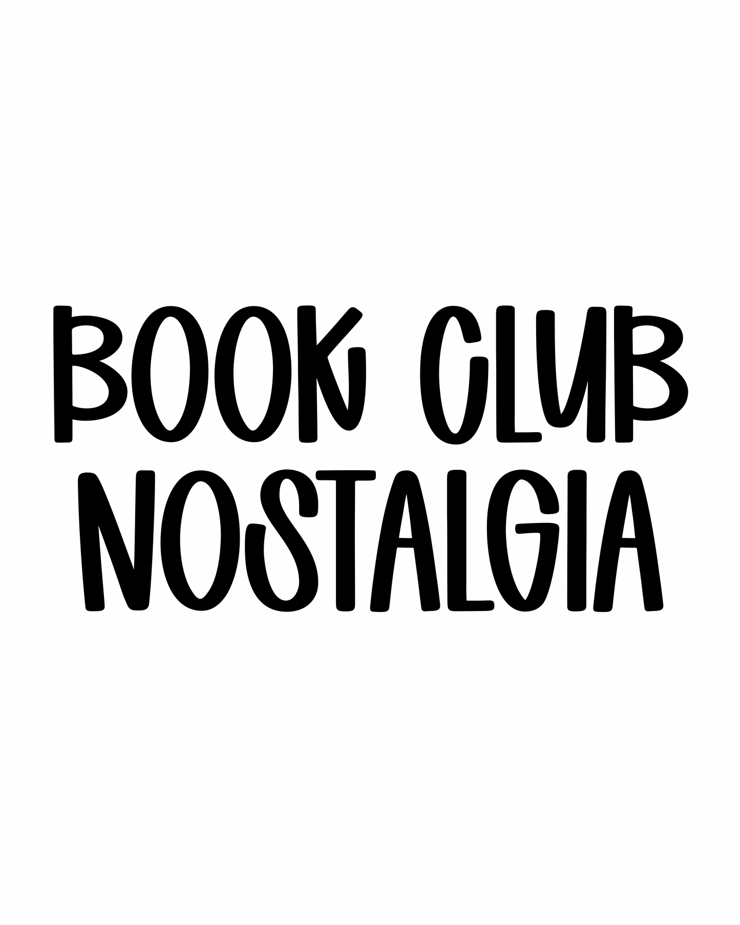 NOSTALGIA | BOOK CLUB