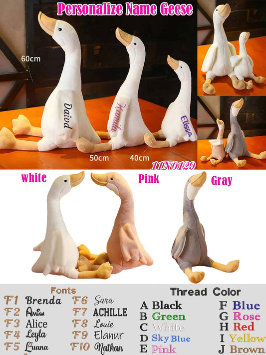 Personalized Name Geese