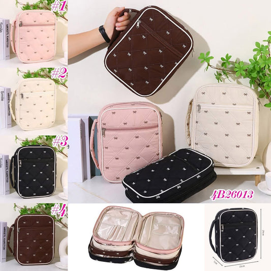 Quilted Bow Bible Cover 4B26013