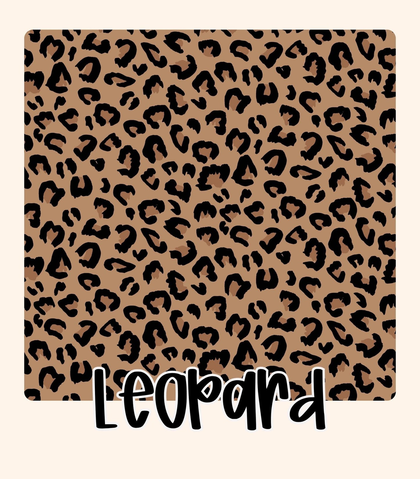 LEOPARD | BACK TO THE BASICS | ADULT STYLES