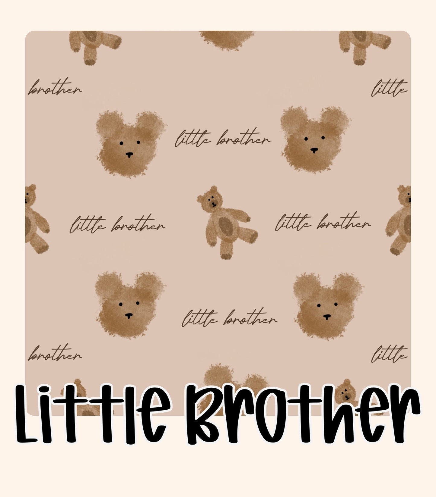 LITTLE BROTHER | BACK TO THE BASICS | KIDS STYLE