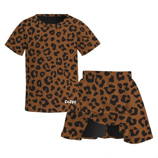 Custom Athletic Tee + Skort Set