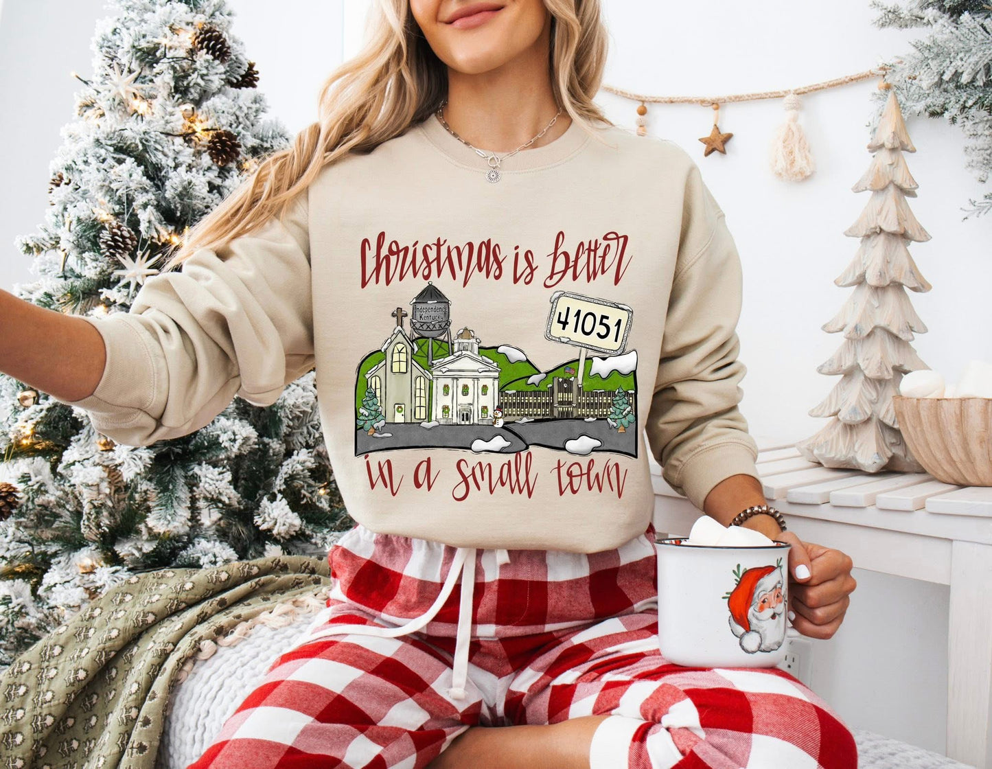 Christmas Is Better In A Small Town Apparel