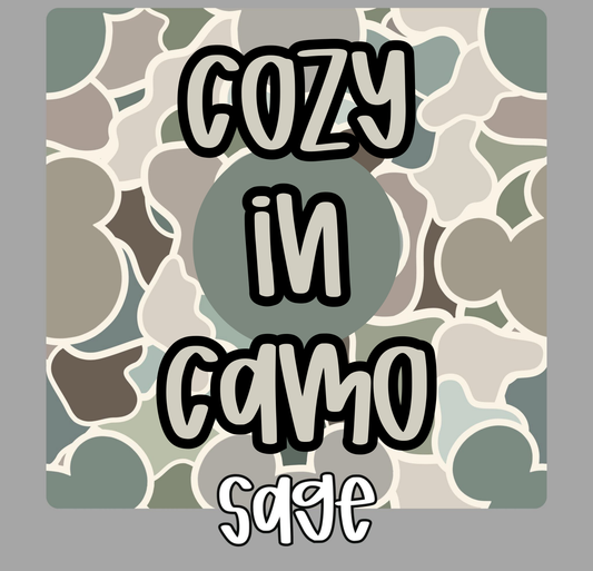 SAGE | COZY IN CAMO | ADULT STYLES