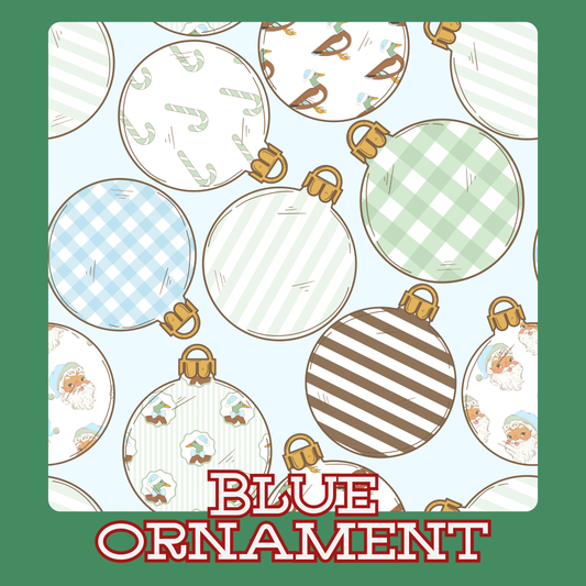 BLUE ORNAMENT | MISTLETOE MAGIC