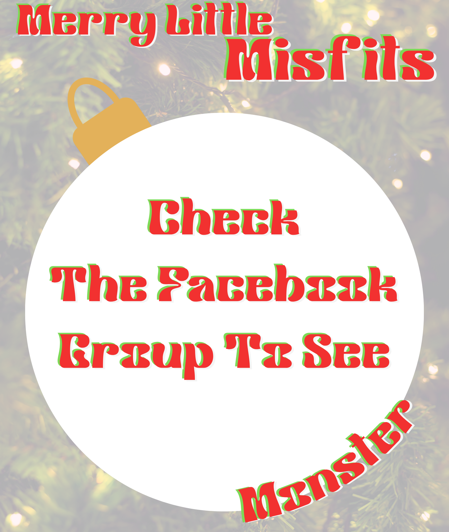 MONSTER | MERRY LITTLE MISFITS