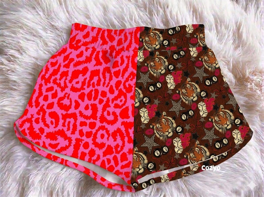 Custom Print Split Running Shorts