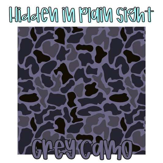 GREY CAMO | HIDDEN IN PLAIN SIGHT CUSTOM BAMBOO