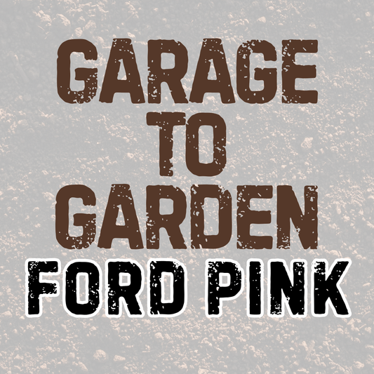 FORD PINK | GARAGE TO GARDEN