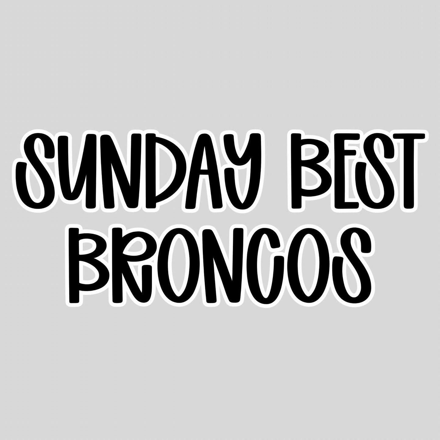 BRONCOS | SUNDAY BEST