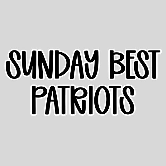 PATRIOTS | SUNDAY BEST
