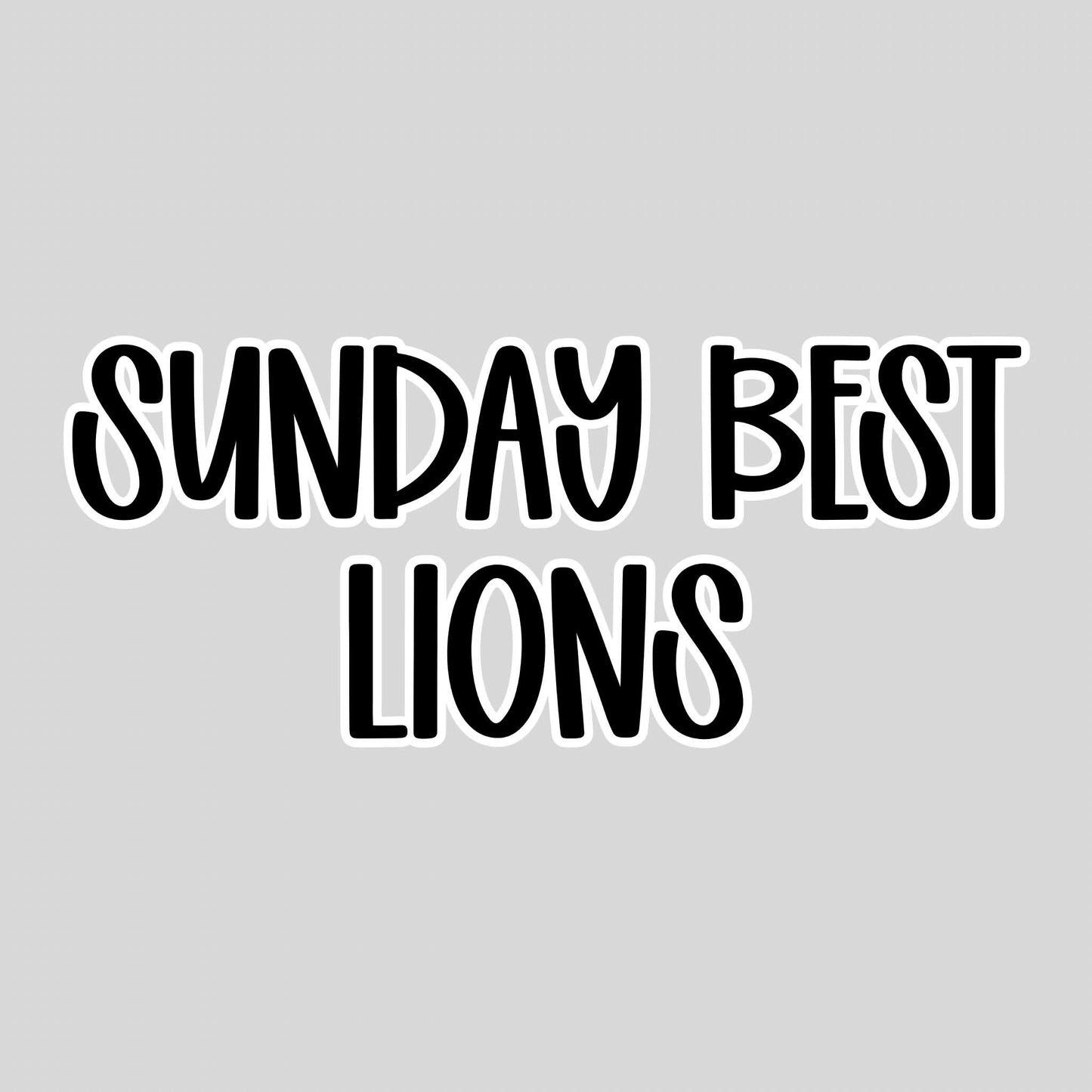 LIONS | SUNDAY BEST