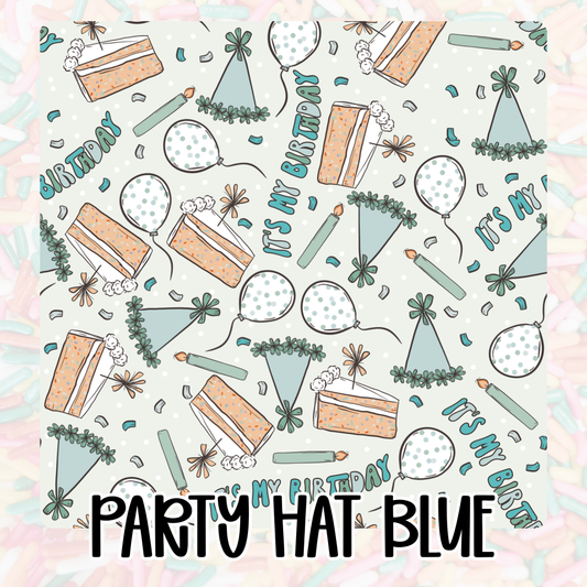 PARTY HAT BLUE | PARTY LIKE IT’S PLAYTIME