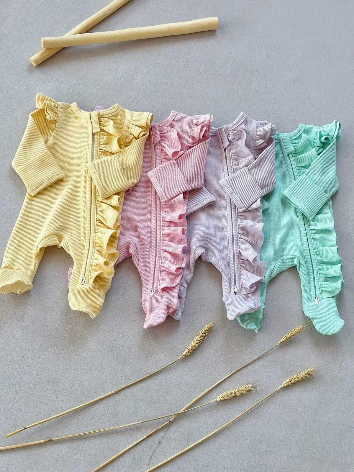 Spring Romper With Headband Option