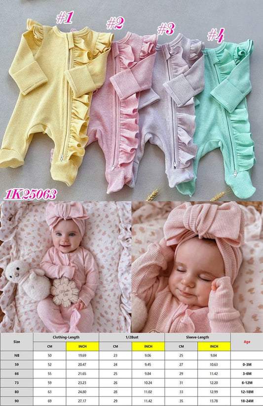 Spring Romper With Headband Option