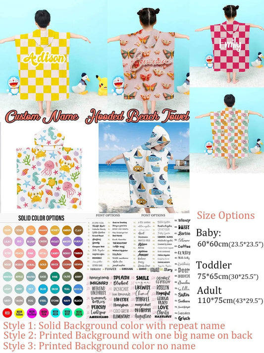 Hooded Beach Towel