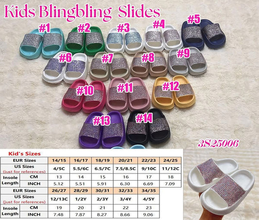 Kid’s Bling Slides 3S25005