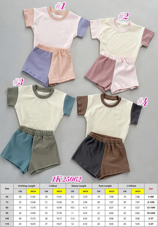 Color Me Cozy Short Sets