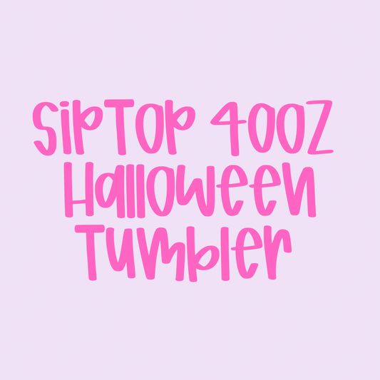 SipTop Halloween 40oz Tumbler - RTS