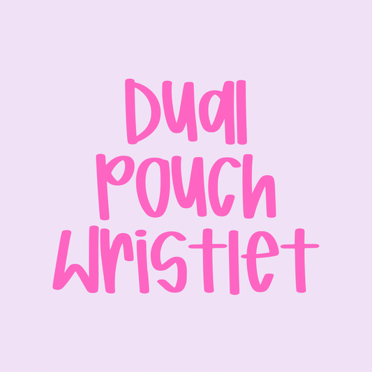 Dual Pouch Wristlet