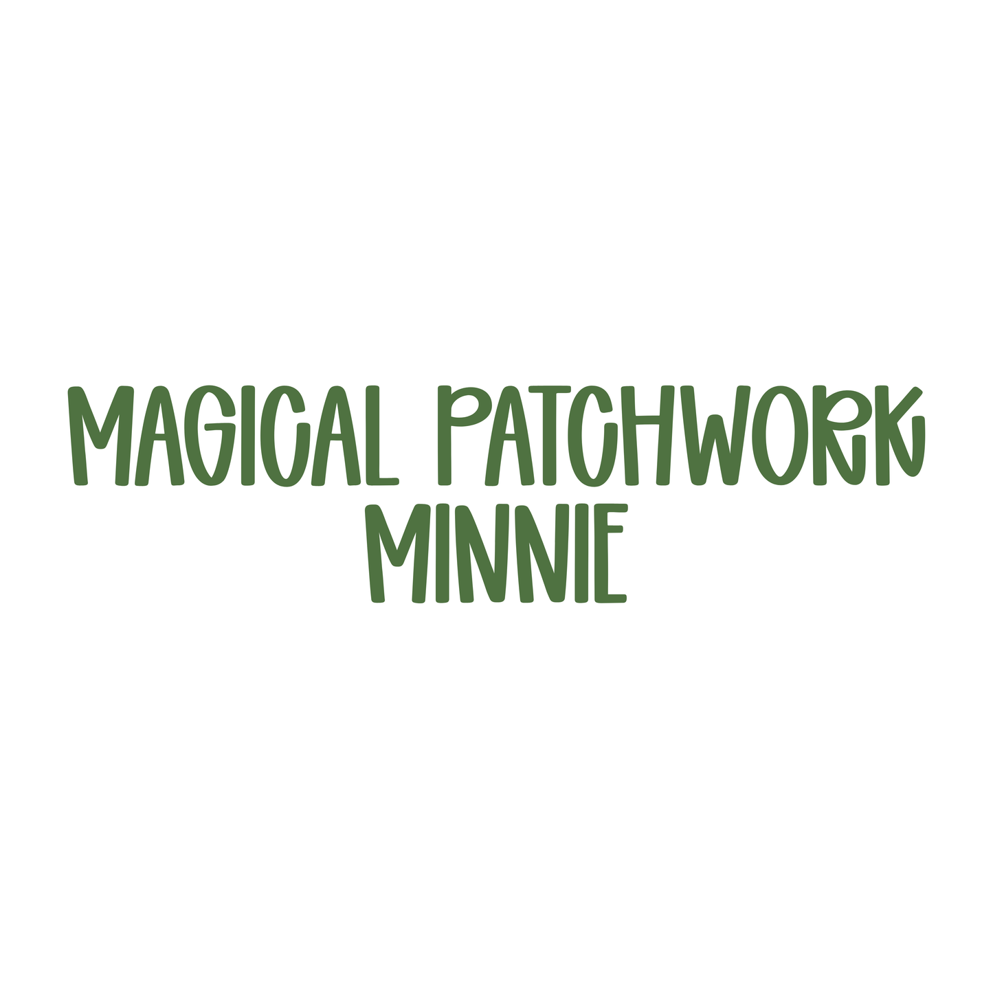 MINNIE | MAGICAL PATCHWORK