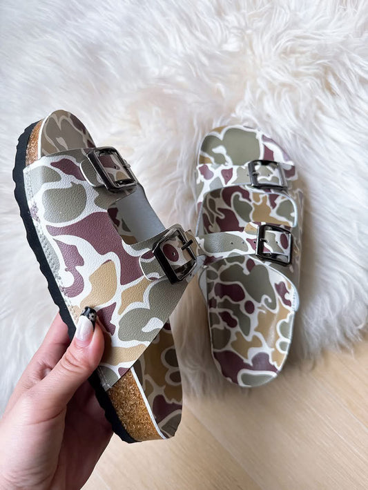 Cozy Comfort Buckle Strap Sandals