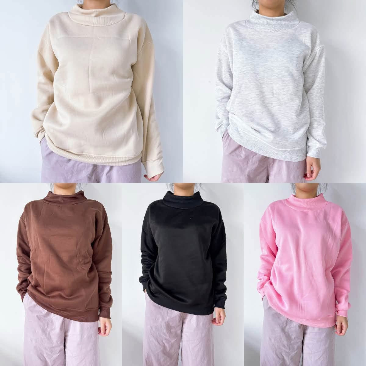 Mock Neck Sweatshirt 5W25168