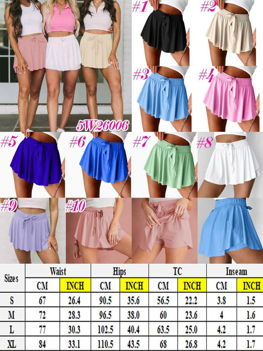 Women’s Summer Staple Flowy Athletic Skort 5W26006