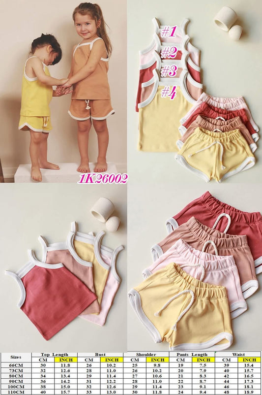 Kid’s Track Tank + Shorts 1K26002