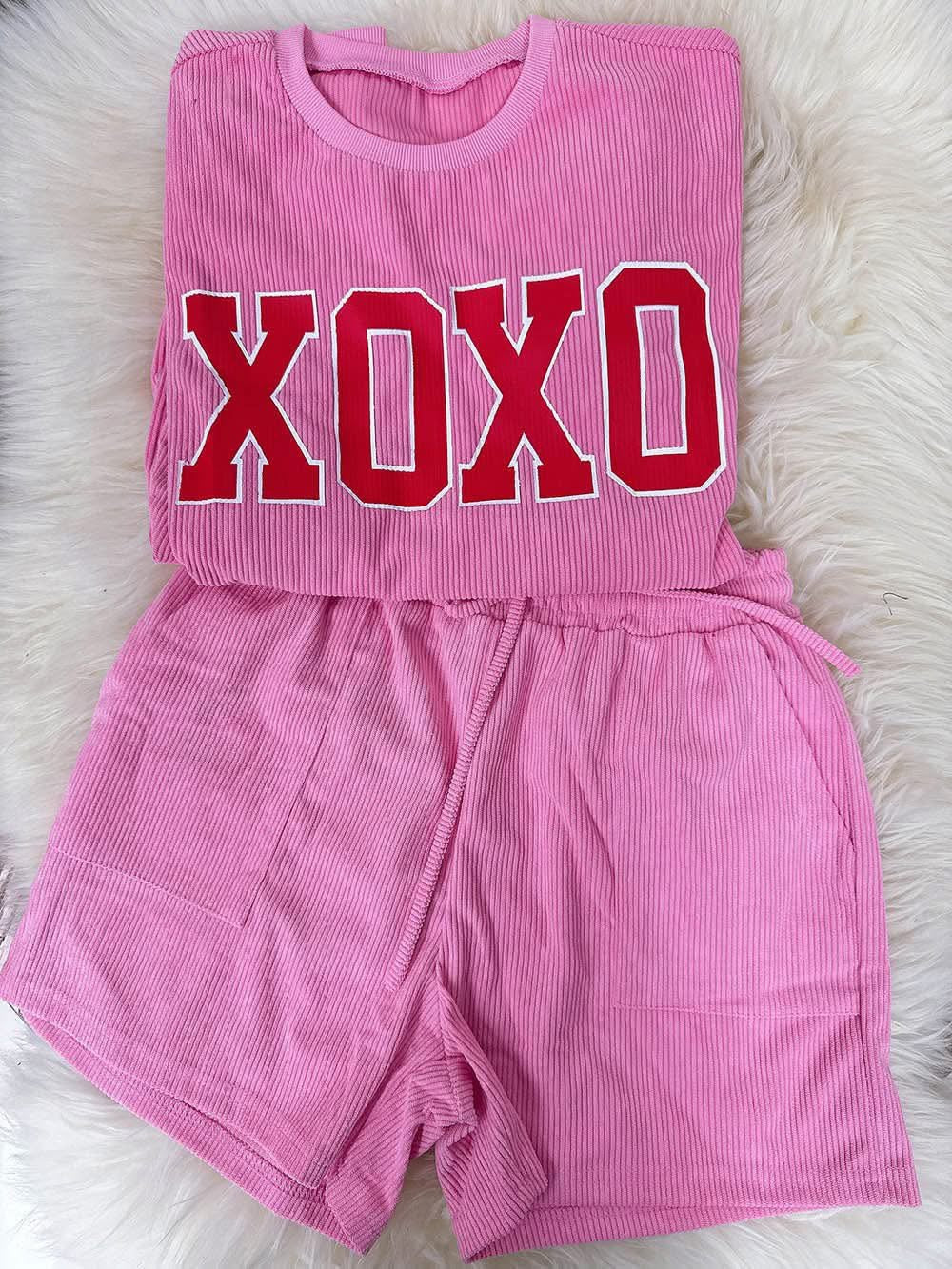 Women’s XOXO Sweatshirt & Short Set