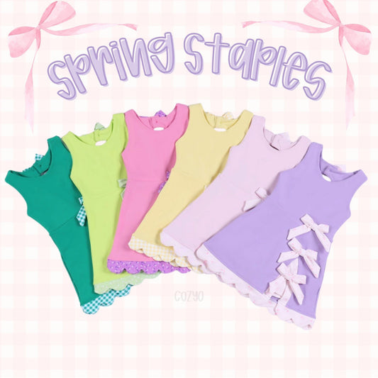 Spring Staples Bow Dress R2
