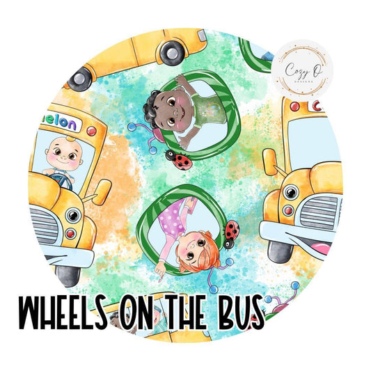 Wheels On The Bus  | Bamboo PO- All Styles |