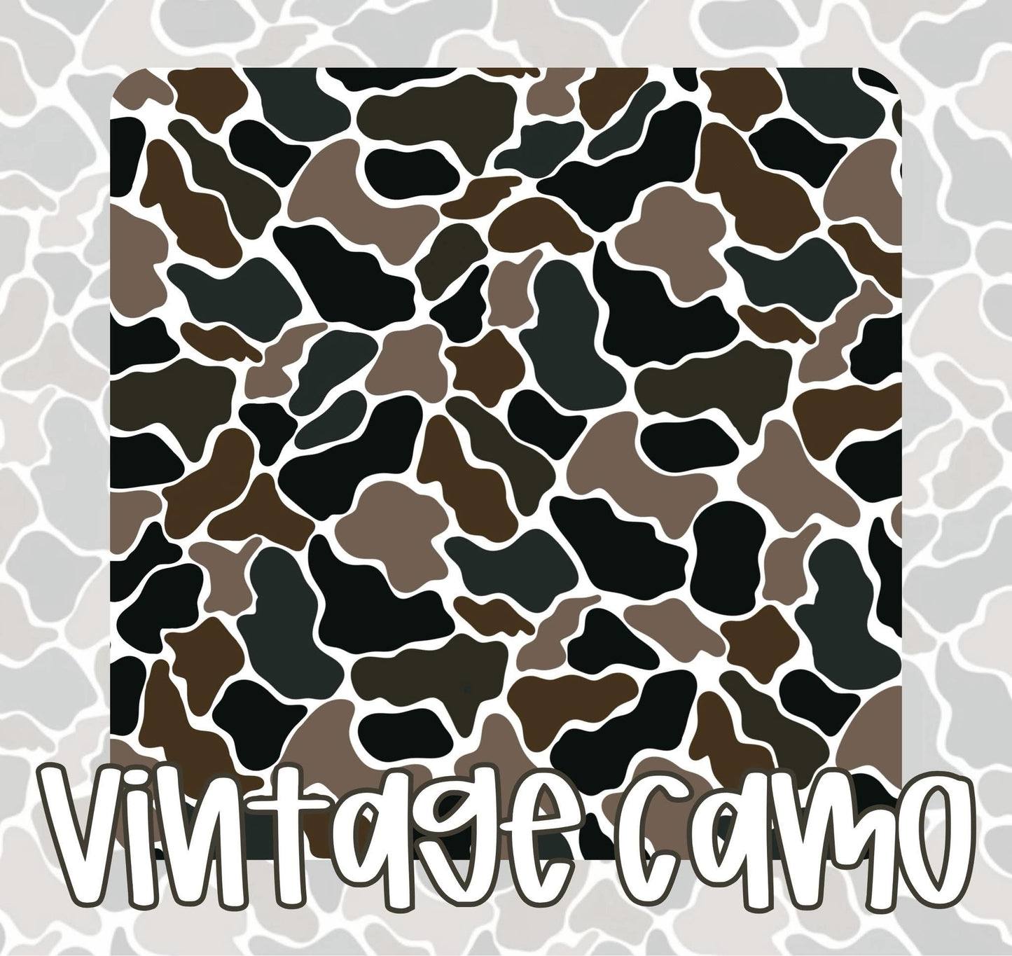VINTAGE CAMO | DADDY’S HELPER RERUN