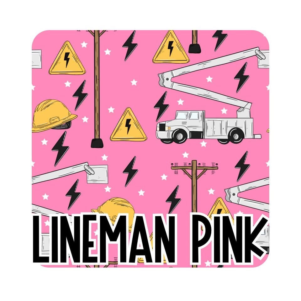 LINEMAN PINK  | I WANT TO BE | ROUND 2