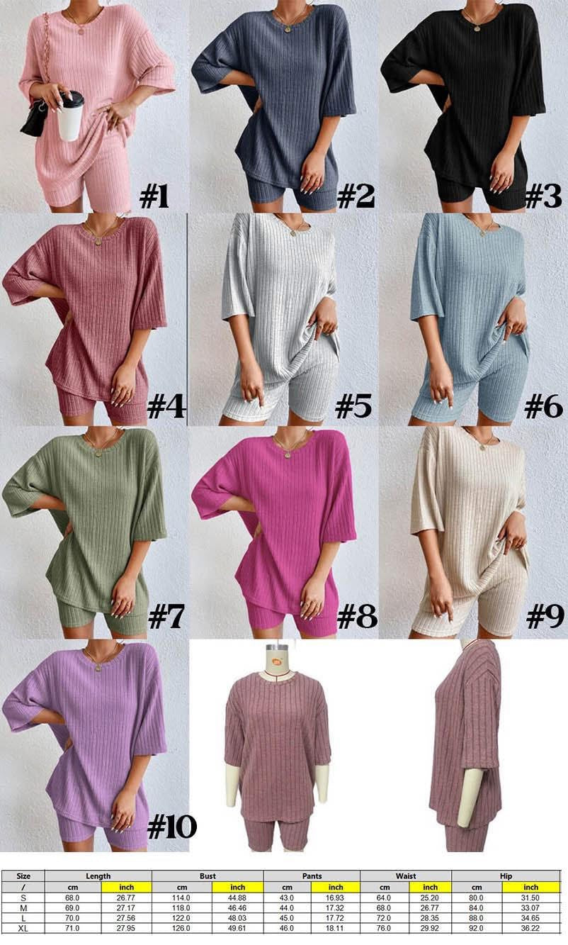 COMFY CUTE & COMPLETELY CASUAL RIBBED SET