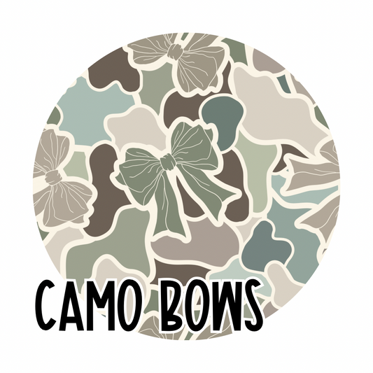 CAMO BOWS | ADULT STYLE | DADDYS HELPER