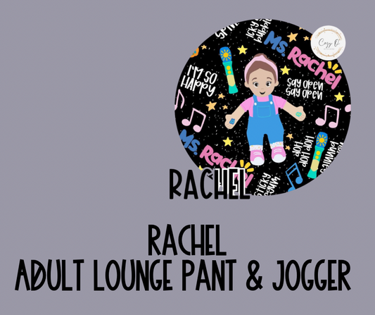 Rachel  | Adult Lounge Pants / Joggers | Whatcha Watching