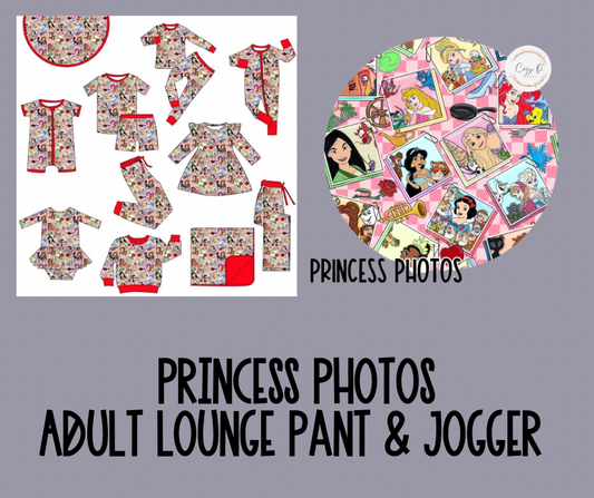 Princess Photos | Adult Lounge Pants / Joggers | Whatcha Watching