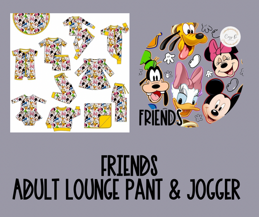 Friends  | Adult Lounge Pants / Joggers | Whatcha Watching